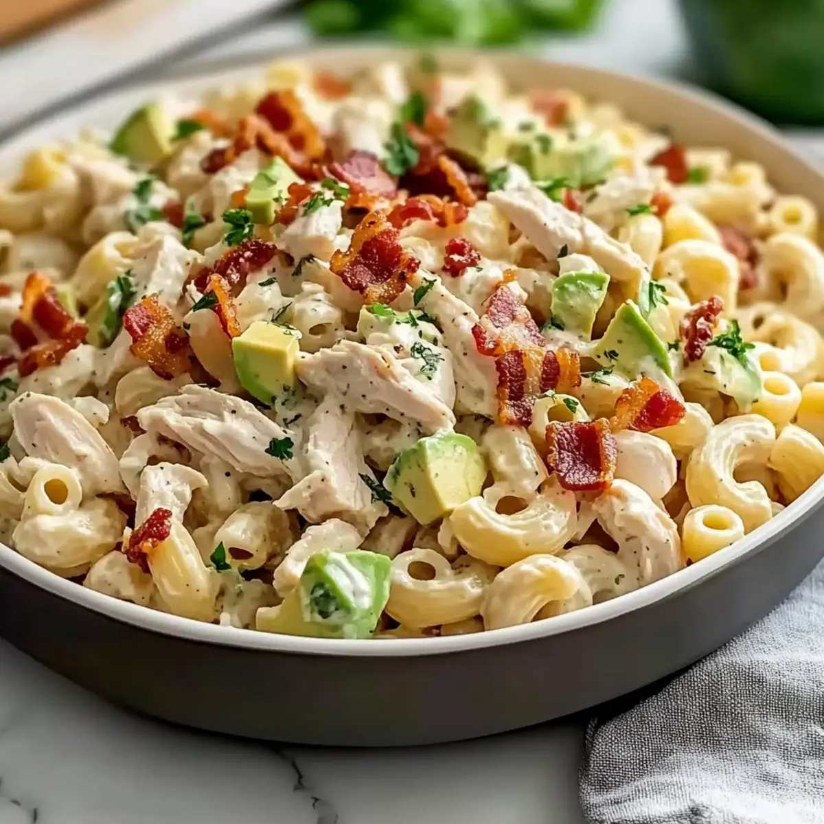 Creamy Chicken Pasta Salad You’ve Been Craving All Summer