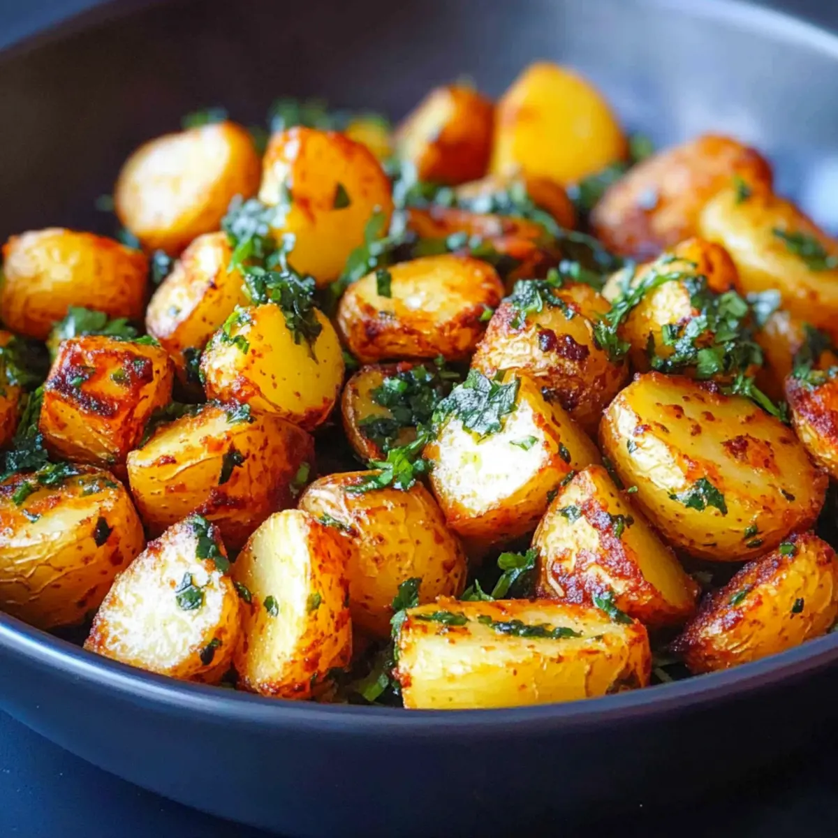 Crispy Spicy Lebanese Potatoes: A Flavorful Air Fryer Delight