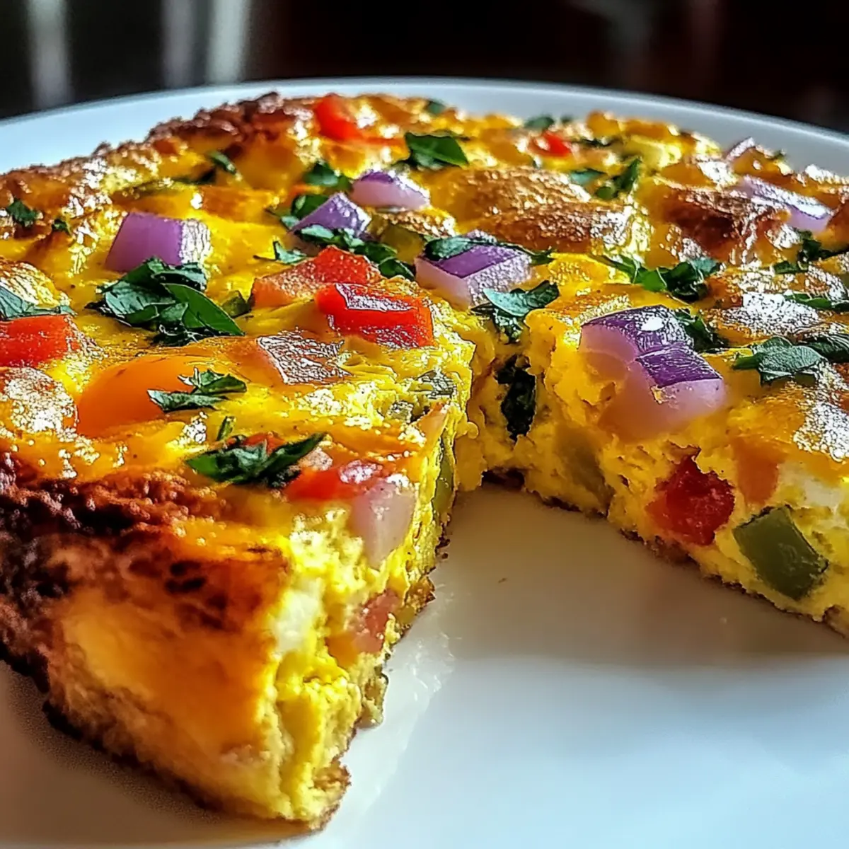 Cheesy Breakfast Biscuit Frittata: A Flavorful Morning Treat