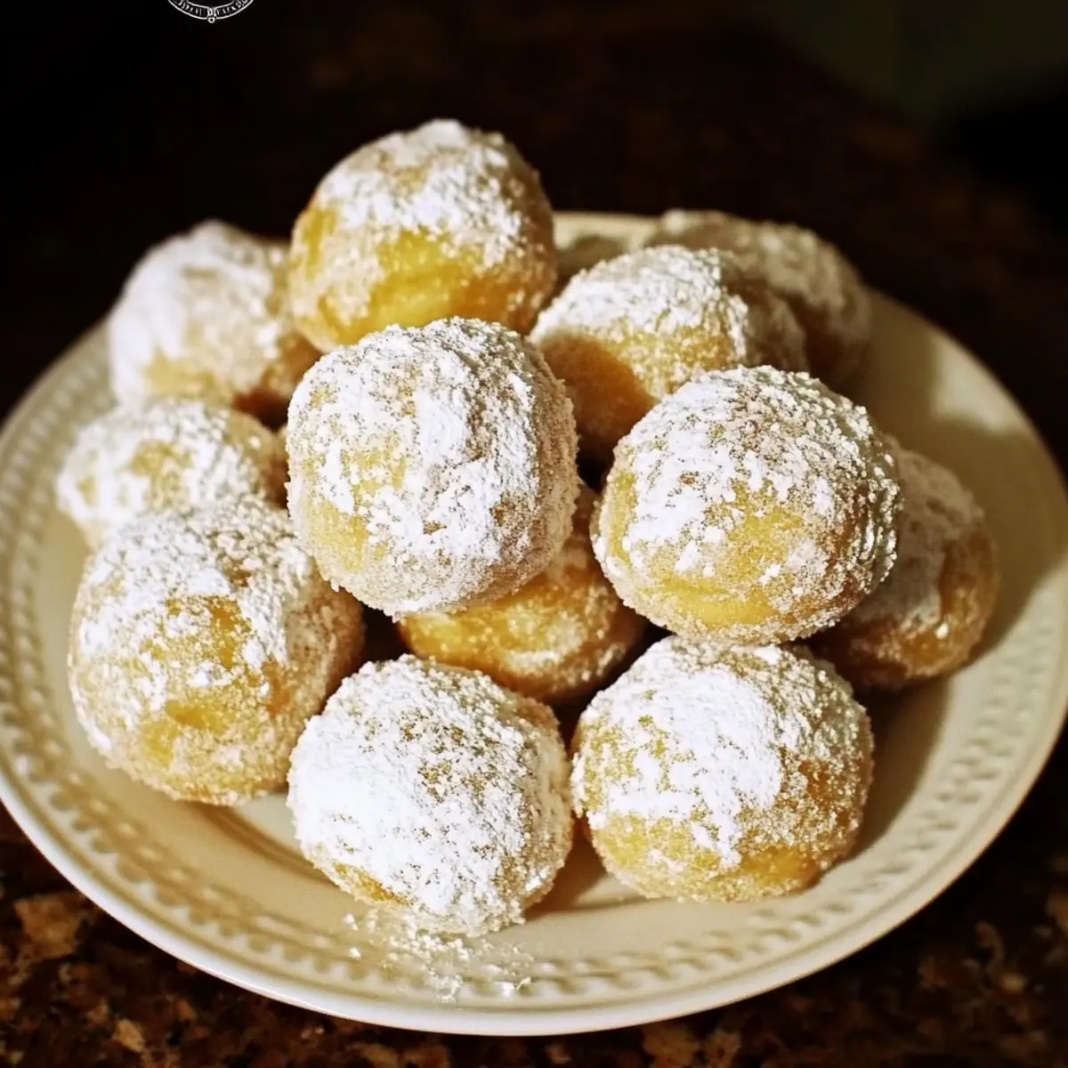 Baked Powdered Sugar Donut Holes - Fluffy Joy in Every Bite
