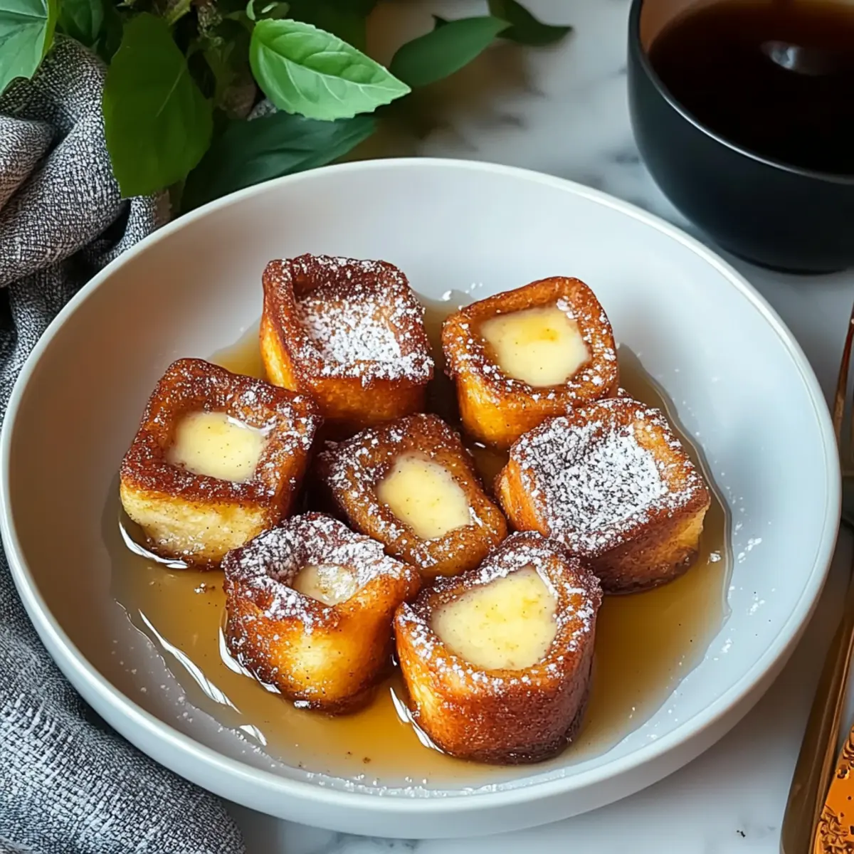 Cinnamon Roll French Toast Bites: Sweet, Soft, and So Easy