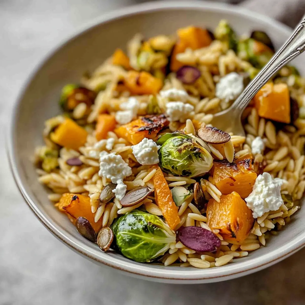 Fall Harvest Orzo Salad: A Cozy Autumn Delight!