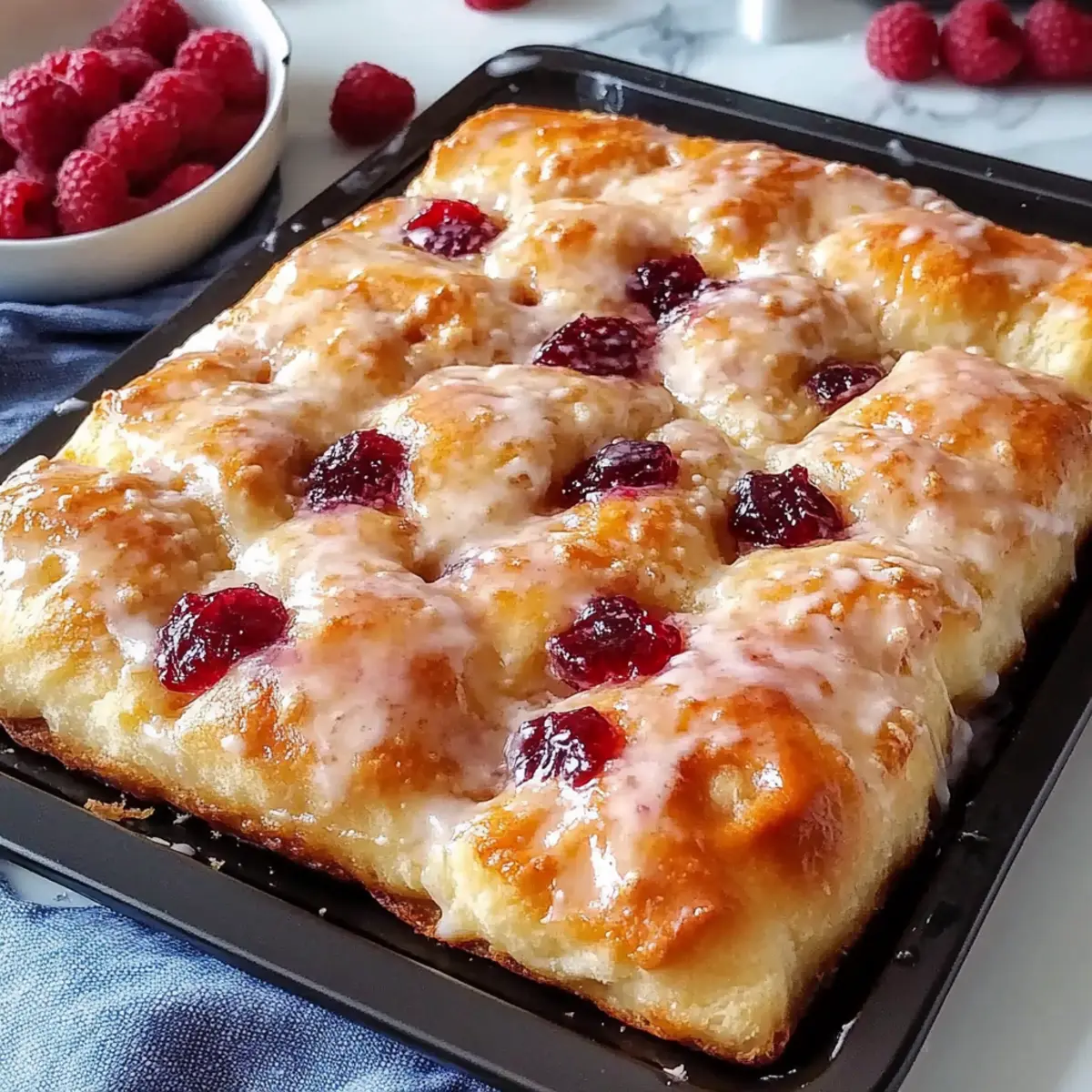 Jam Donut Focaccia: A Fluffy Delight for Your Breakfast Table