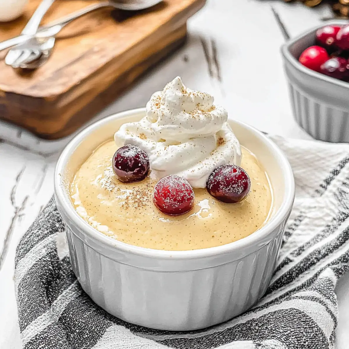 Creamy Eggnog Pudding: Your Festive Dessert Delight