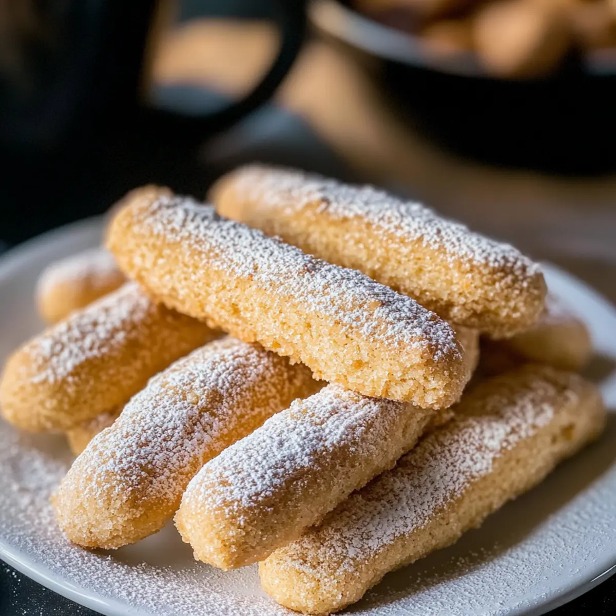 Delicious Vegan Ladyfingers: Soft, Sweet, and So Easy to Make