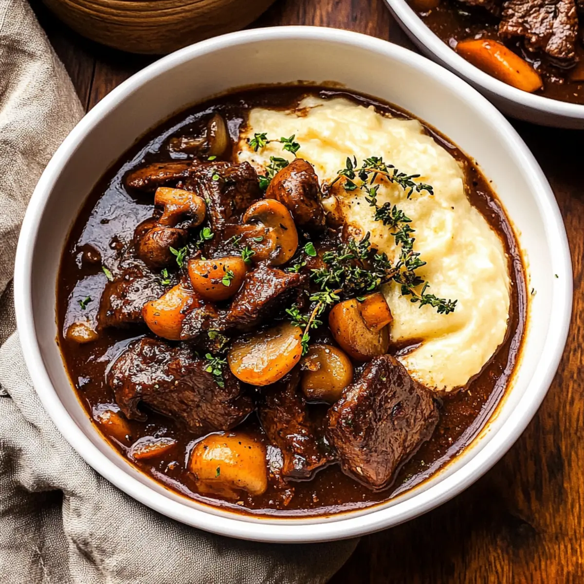 Classic Beef Bourguignon: Cozy Comfort in a Bowl