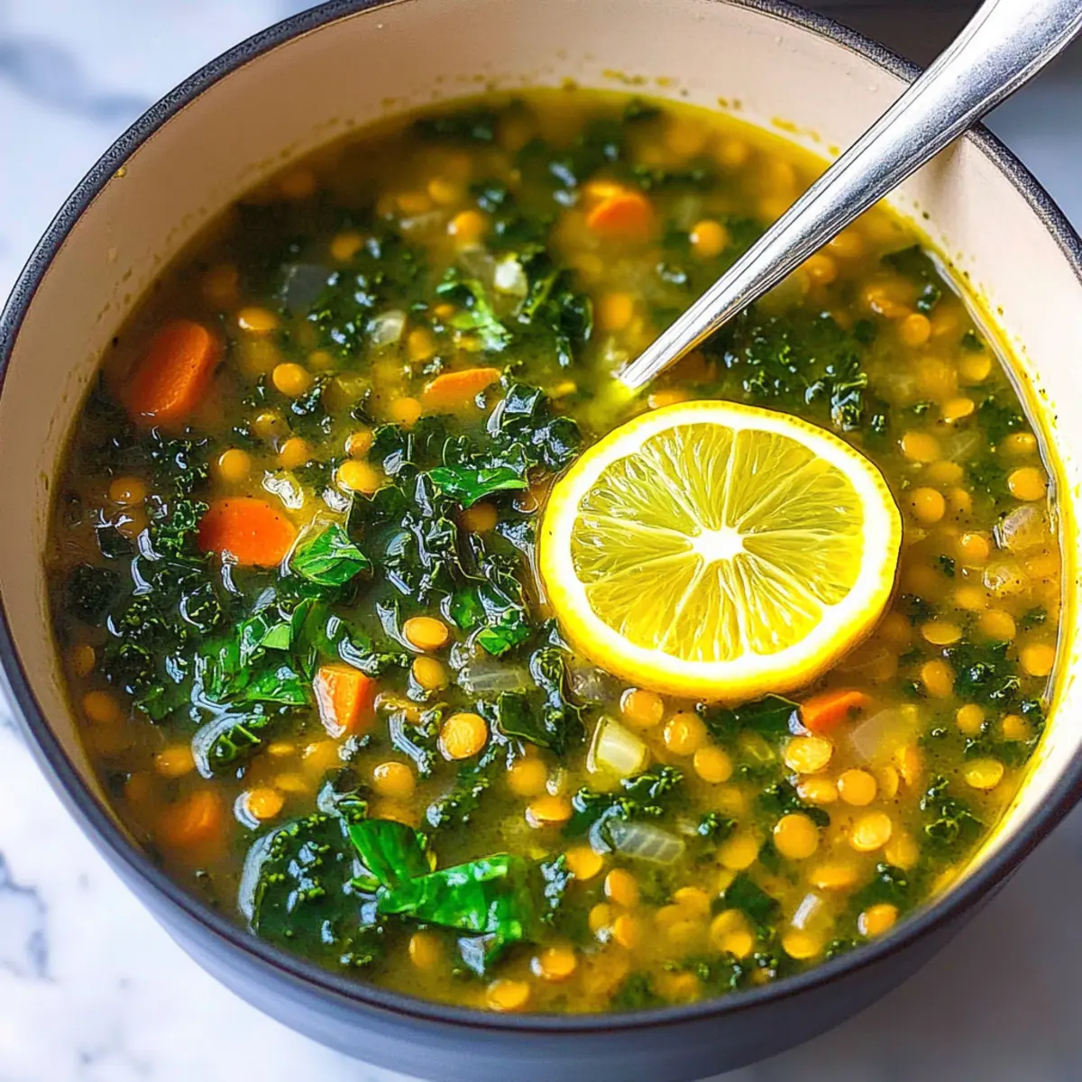 Lemon Turmeric Lentil Soup: Comfort in Every Spoonful
