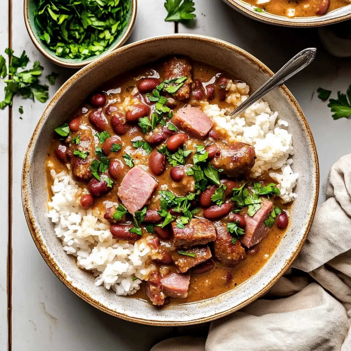 Savory Louisiana Red Beans and Rice for Cozy Comfort Nights
