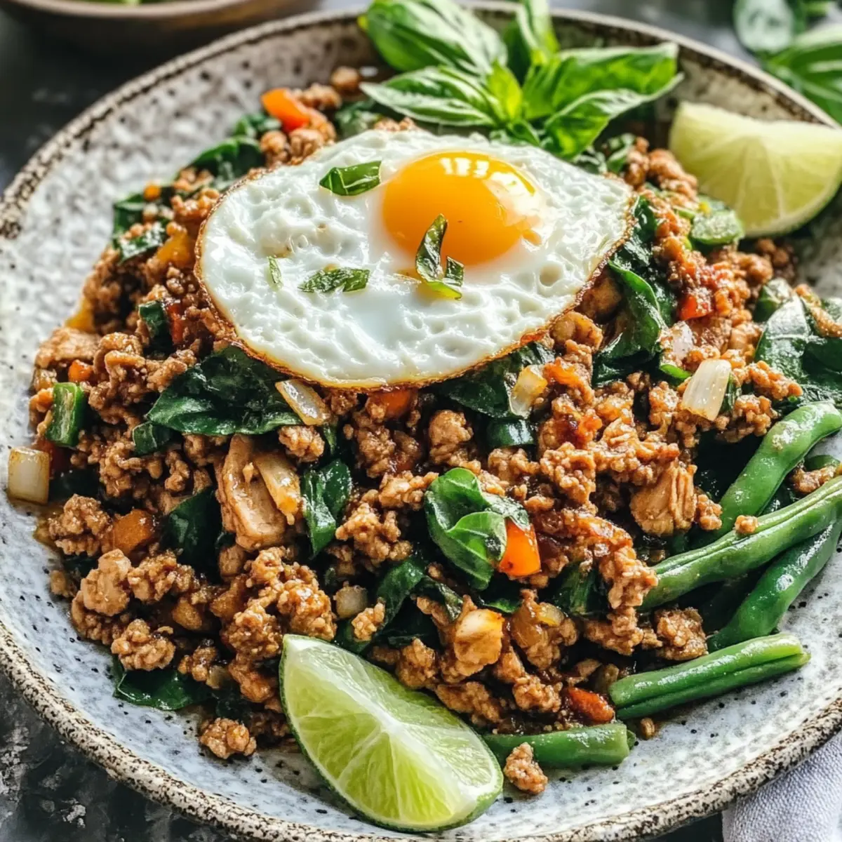 Savory Thai Basil Chicken Ready in 20 Minutes