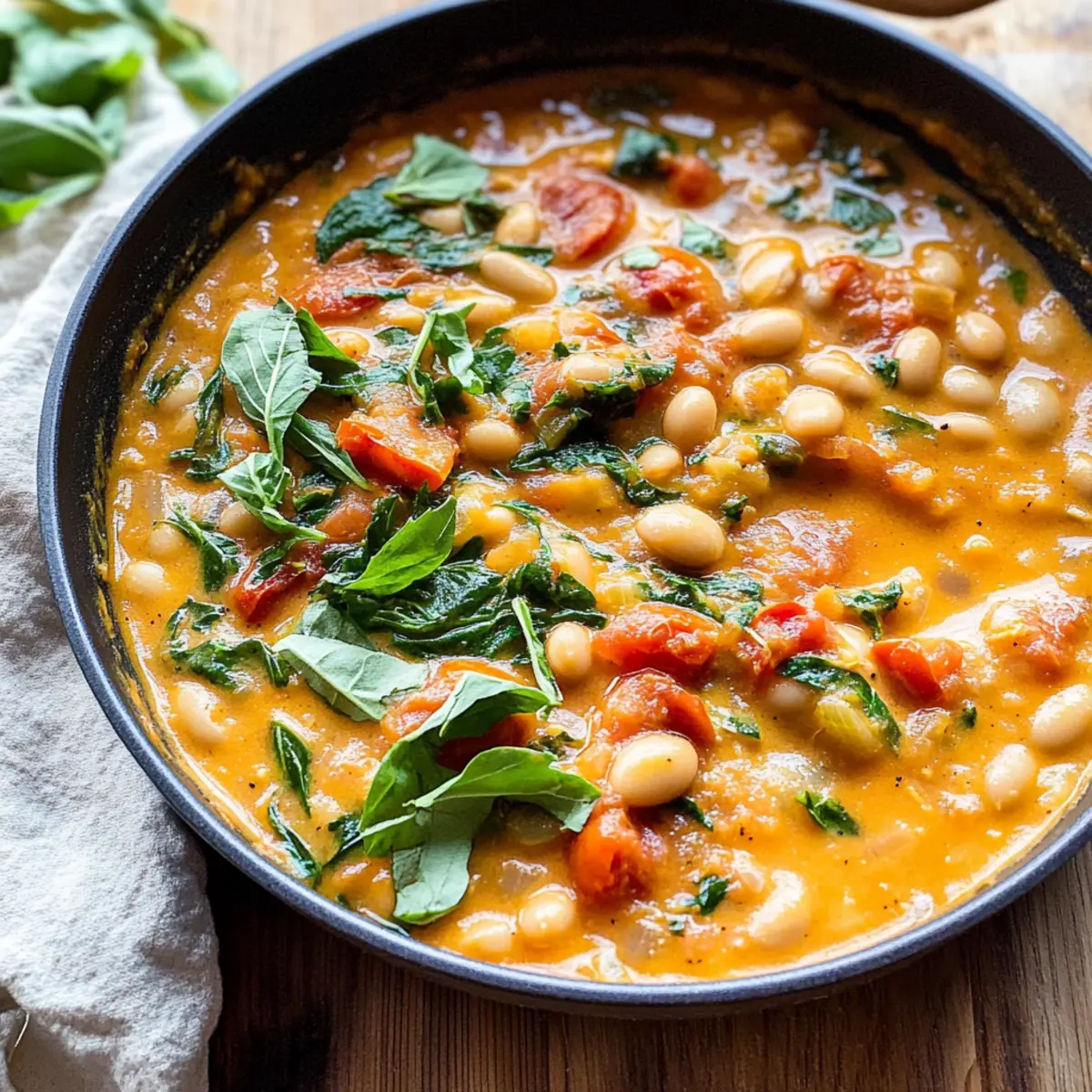 Creamy Tomato White Bean Stew: Comfort in Every Spoonful