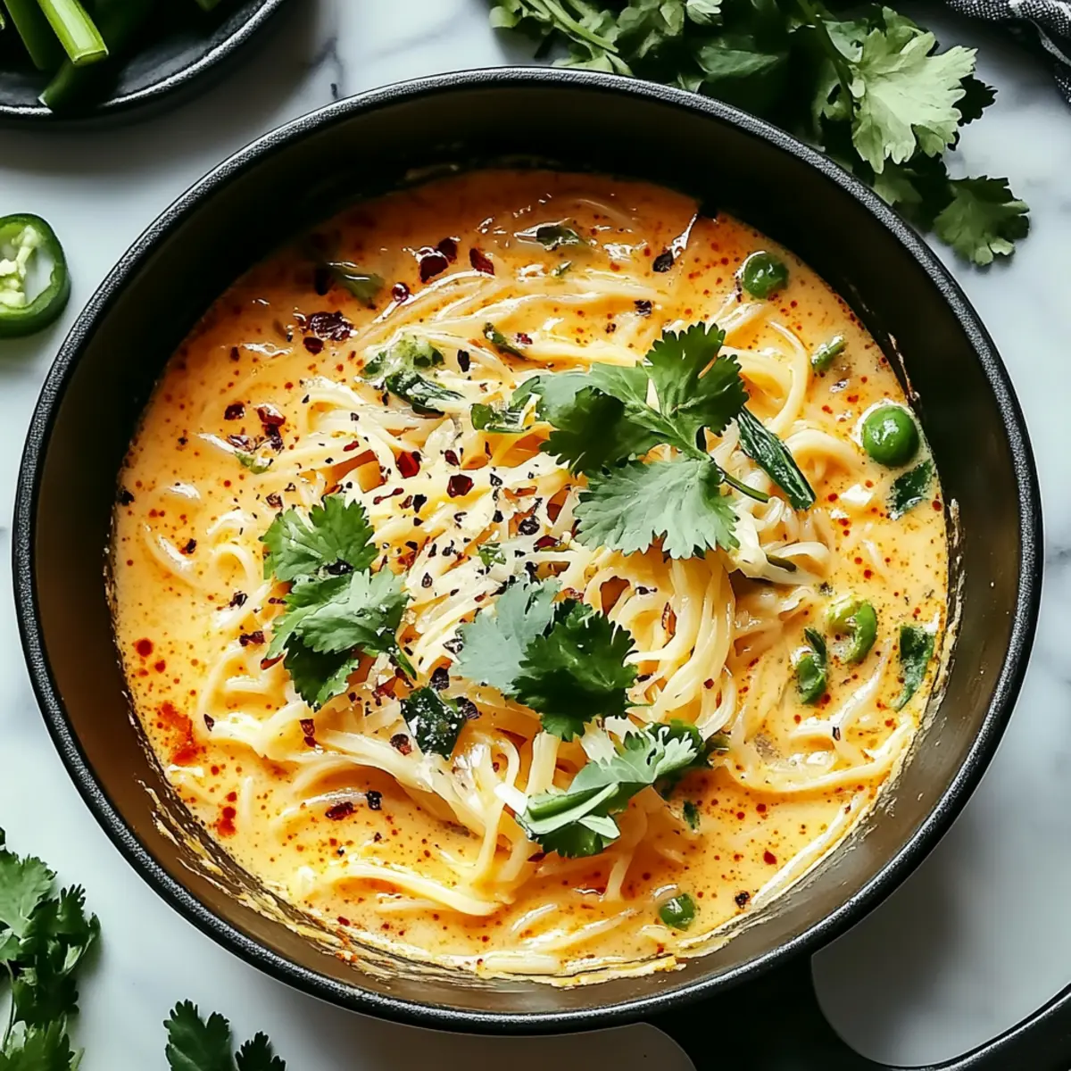 Spicy Coconut Noodles Perfect for Quick Weeknight Comfort