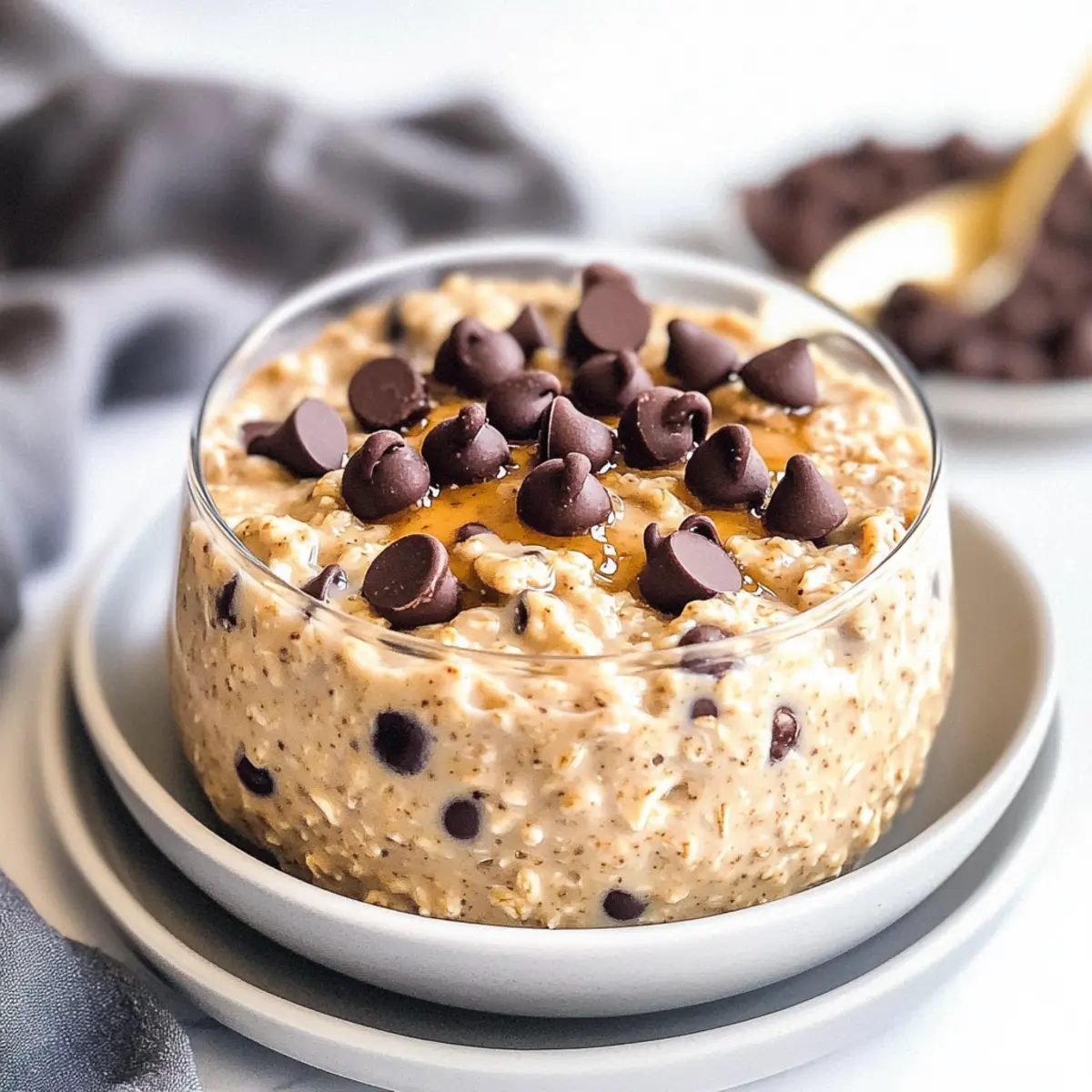 Irresistible Cookie Dough Overnight Oats for Easy Mornings