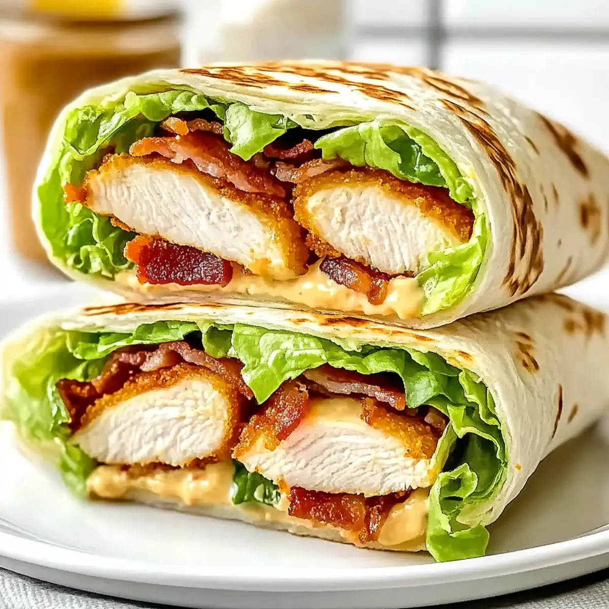 Crispy Chicken Bacon Ranch Wrap: Quick & Customizable Delight