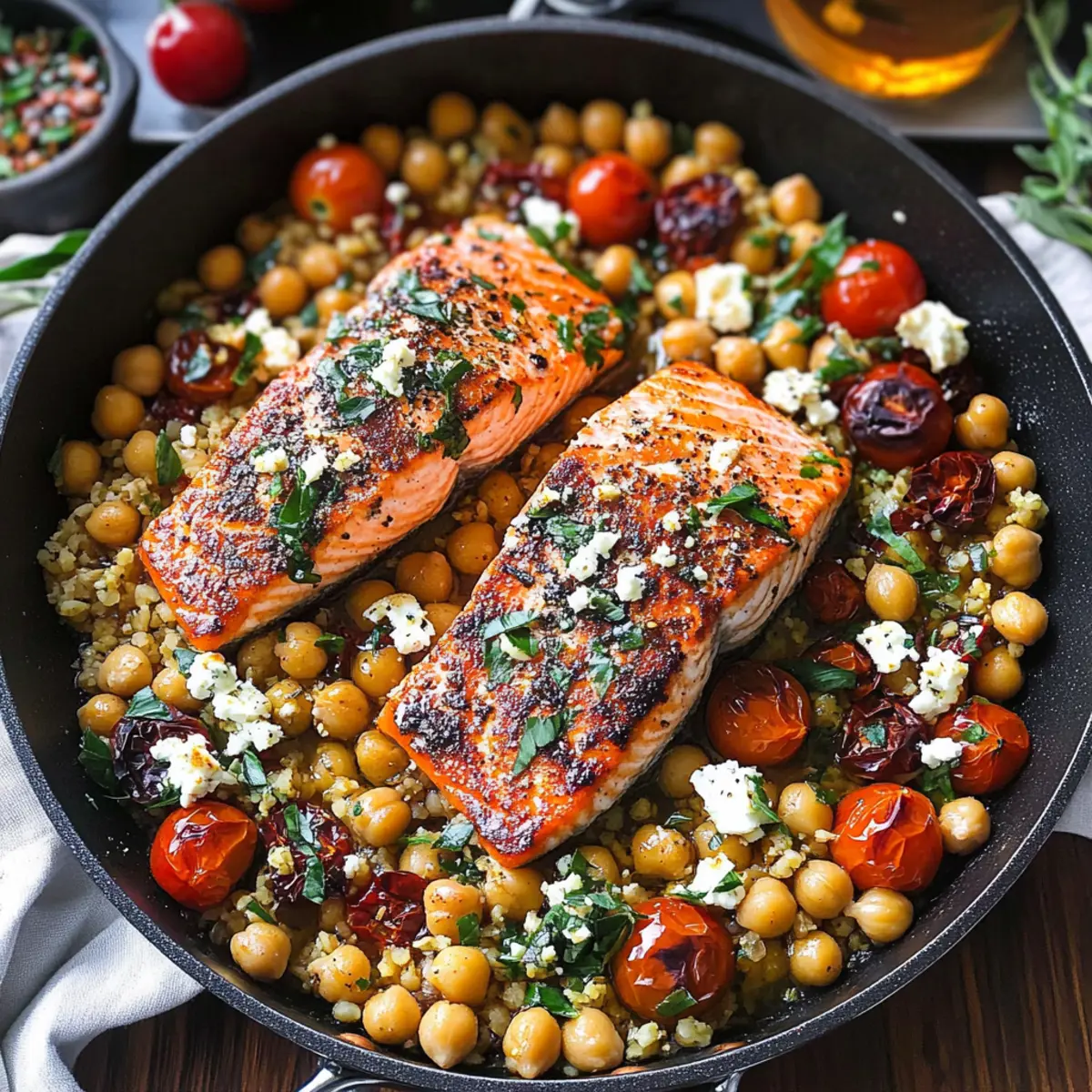Delicious Mediterranean Salmon in Just 30 Minutes