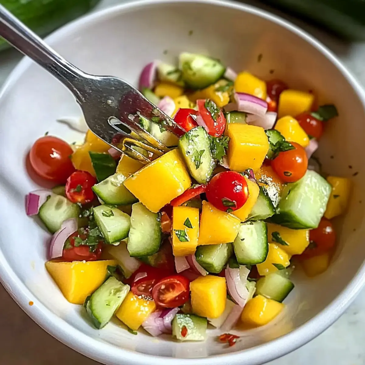 Mango Cucumber Salad That Will Refresh Your Summer Days