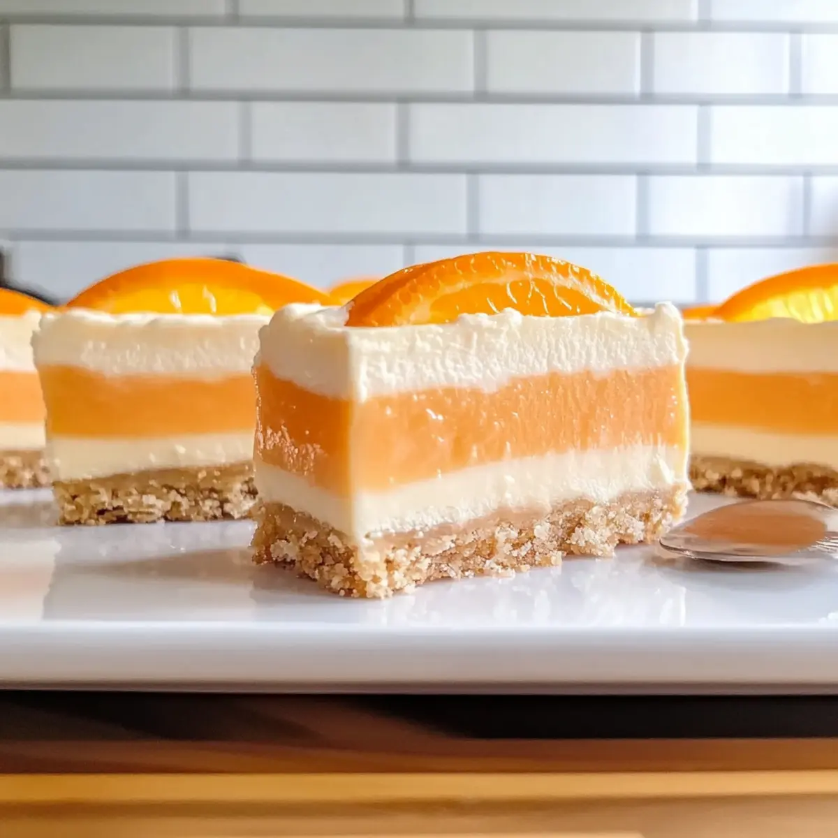 Creamy Orange Creamsicle Dream Bars for Sweet Summer Bliss