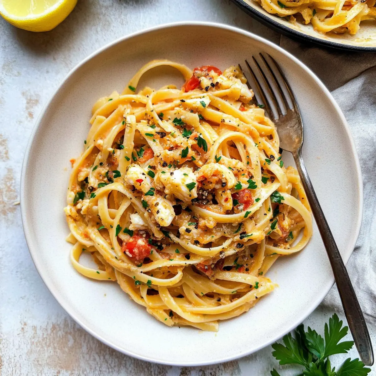 Crab Linguine: 15-Minute Indulgence for Busy Weeknights