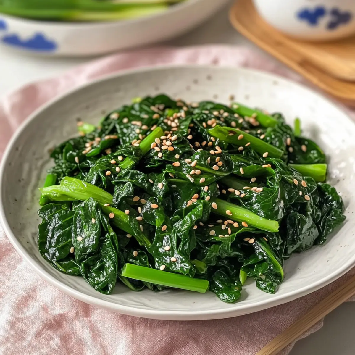Quick Korean Spinach Side Dish You'll Love in 5 Minutes