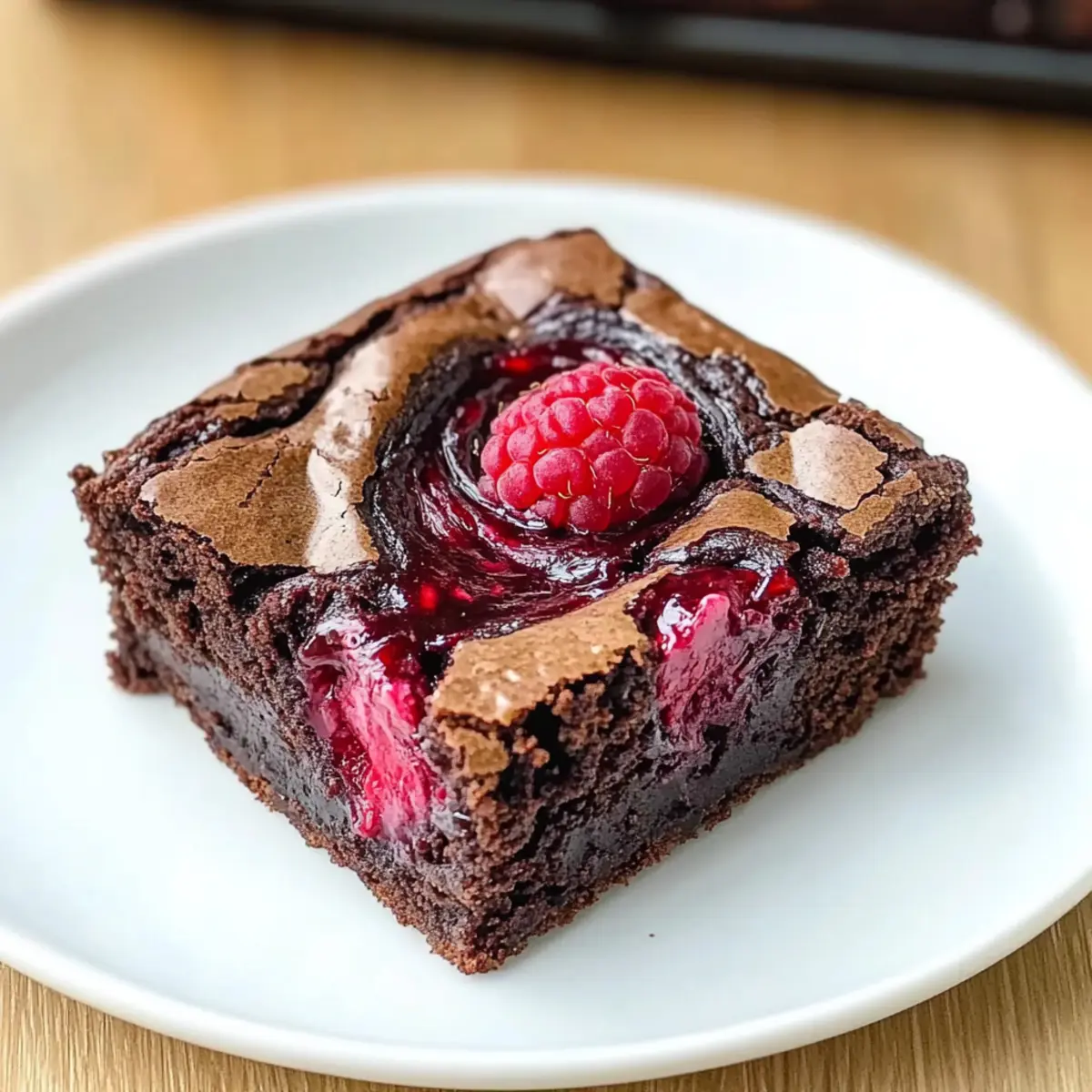 Decadent Raspberry Swirl Brownies That Melt in Your Mouth