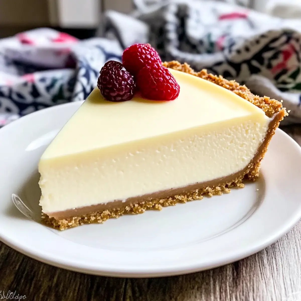 Classic Cheesecake with a Creamy No-Crack Secret