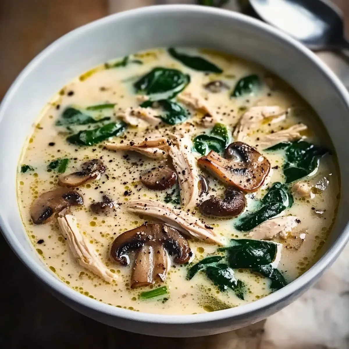Ultimate Rotisserie Chicken Mushroom Soup for Cozy Nights