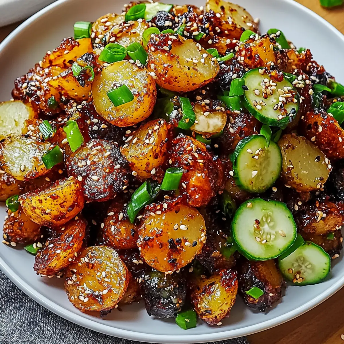 Spicy Gochujang Potato Salad: A Flavorful Twist You'll Love