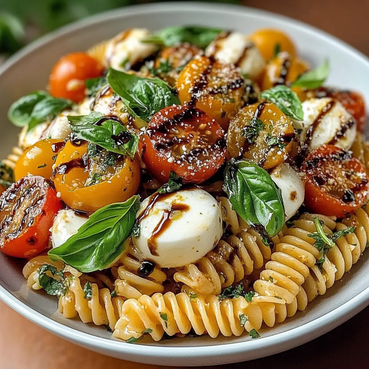 Refreshing Summer Delight Caprese Pasta Salad You’ll Love