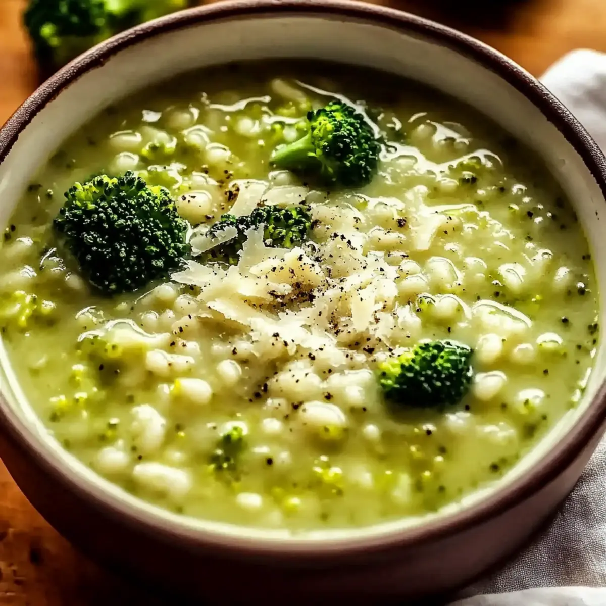 Creamy Garlic Italian Broccoli Soup for Cozy Comfort Nights