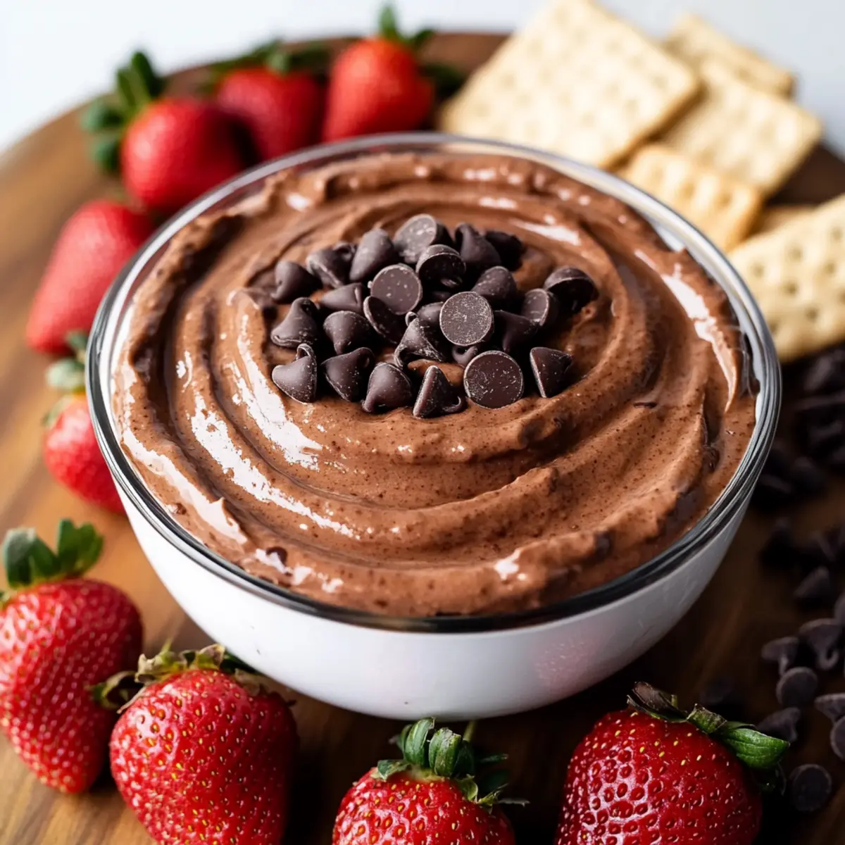 Irresistibly Creamy Brownie Batter Dip for Sweet Cravings