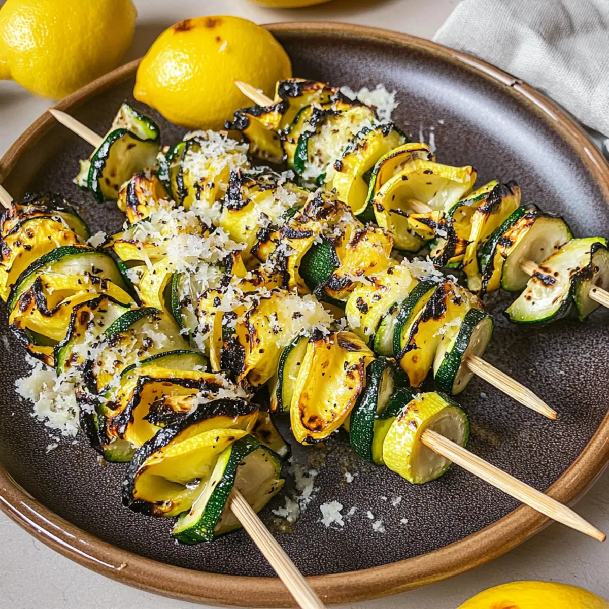 Grilled Zucchini Squash Skewers: Fresh Flavors for Summer BBQs