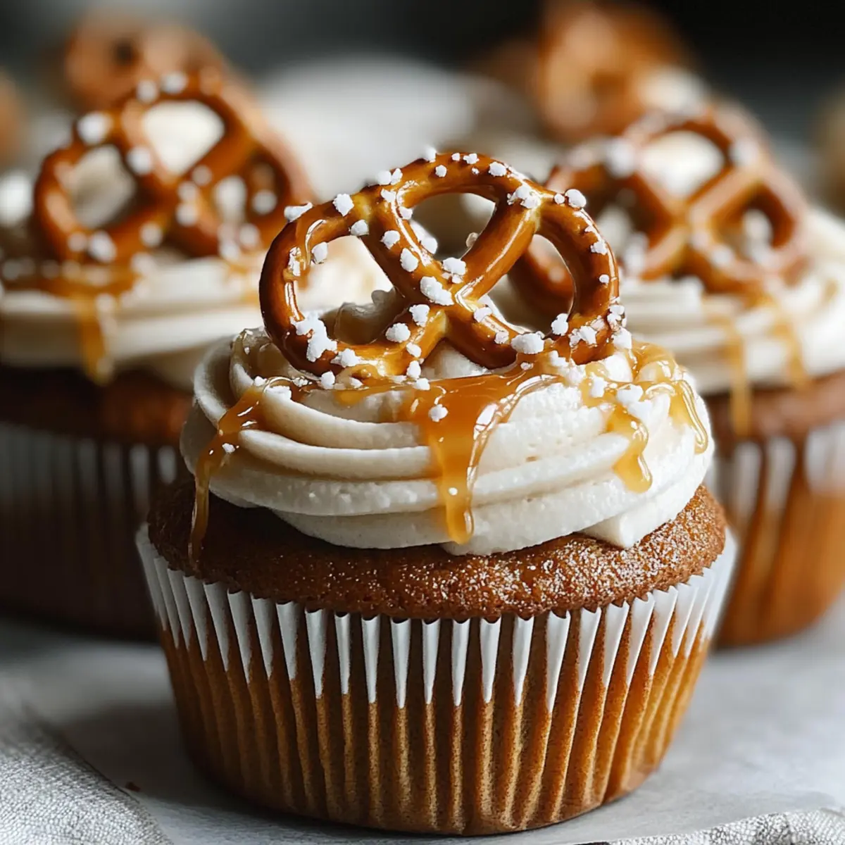 Salted Caramel Pretzel Cupcakes That Will Wow Your Tastebuds