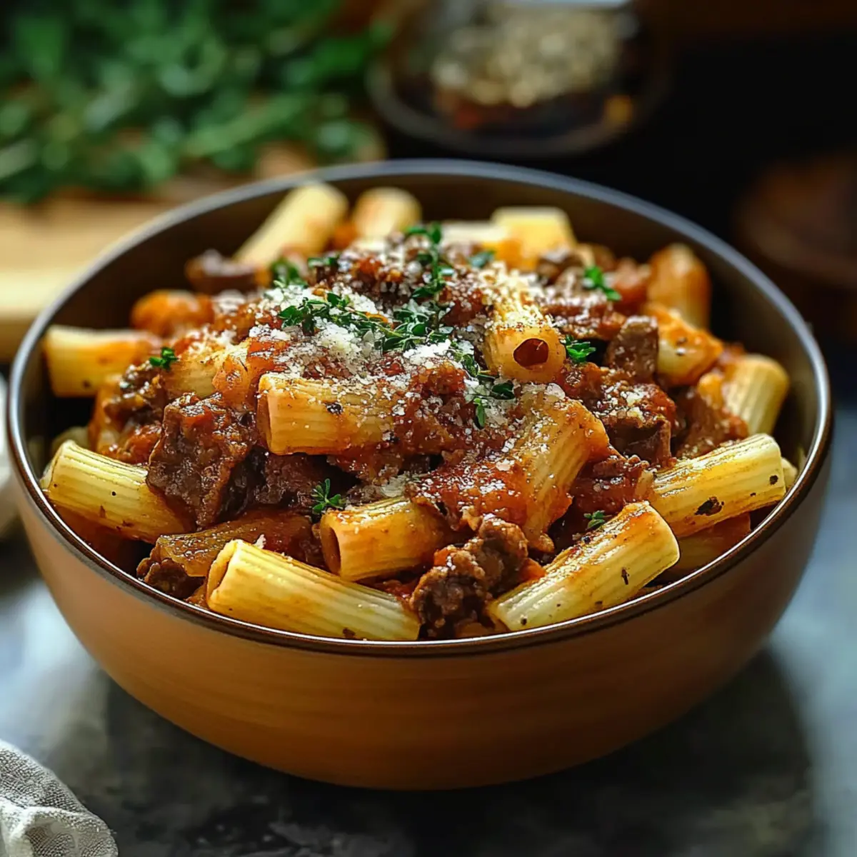 Hearty Ziti alla Genovese: A Taste of Italian Comfort