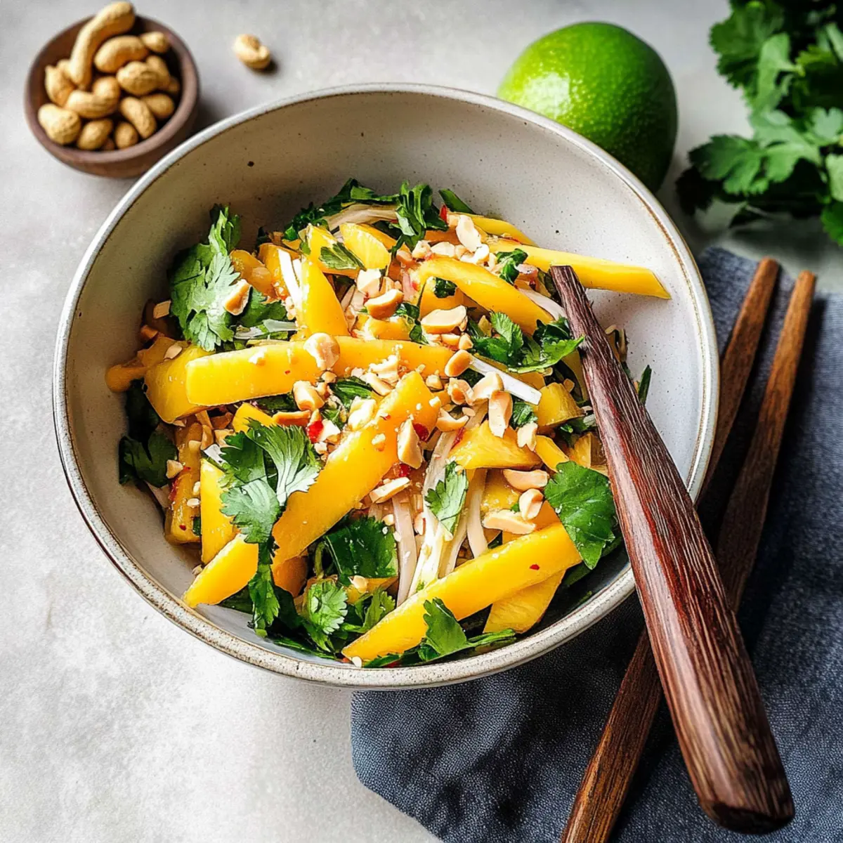 Deliciously Fresh Spicy Thai Green Mango Salad You’ll Crave