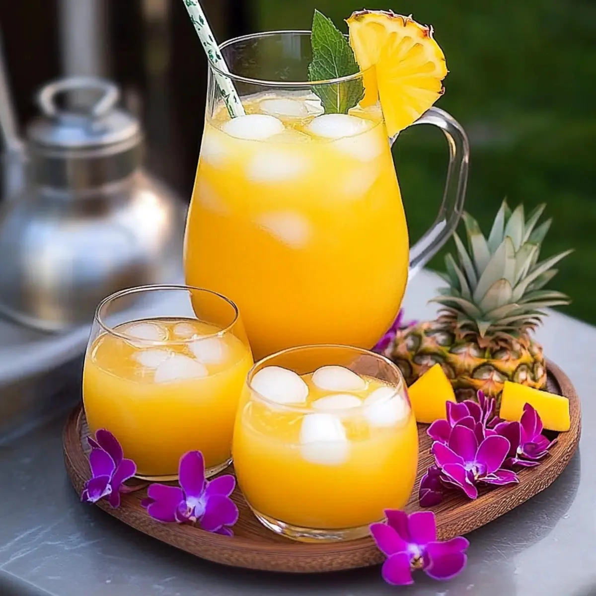 Tropical Pineapple Mango Lemonade to Brighten Your Summer