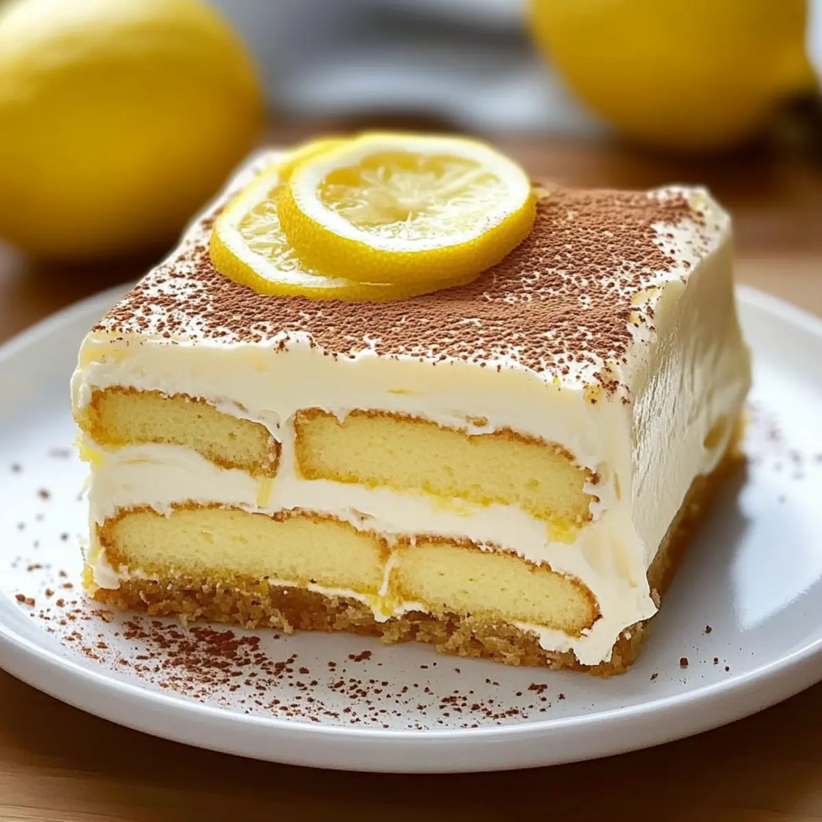 Lemon Tiramisu: A Zesty Spin on the Classic Favorite