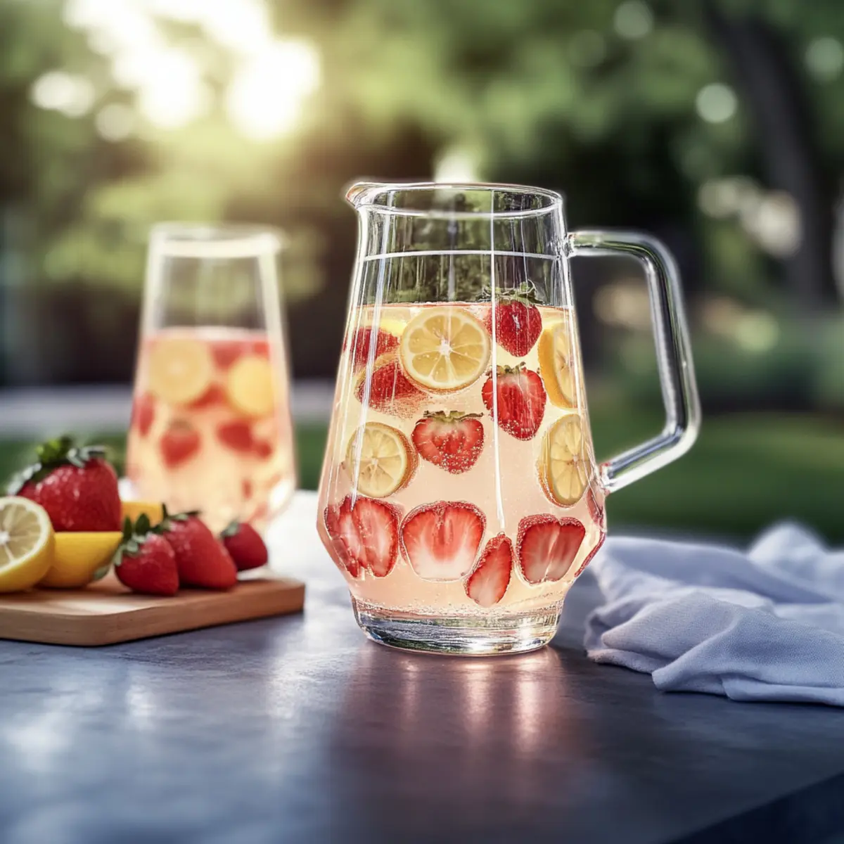 Summer Fling Champagne Punch for the Ultimate Refreshing Sip
