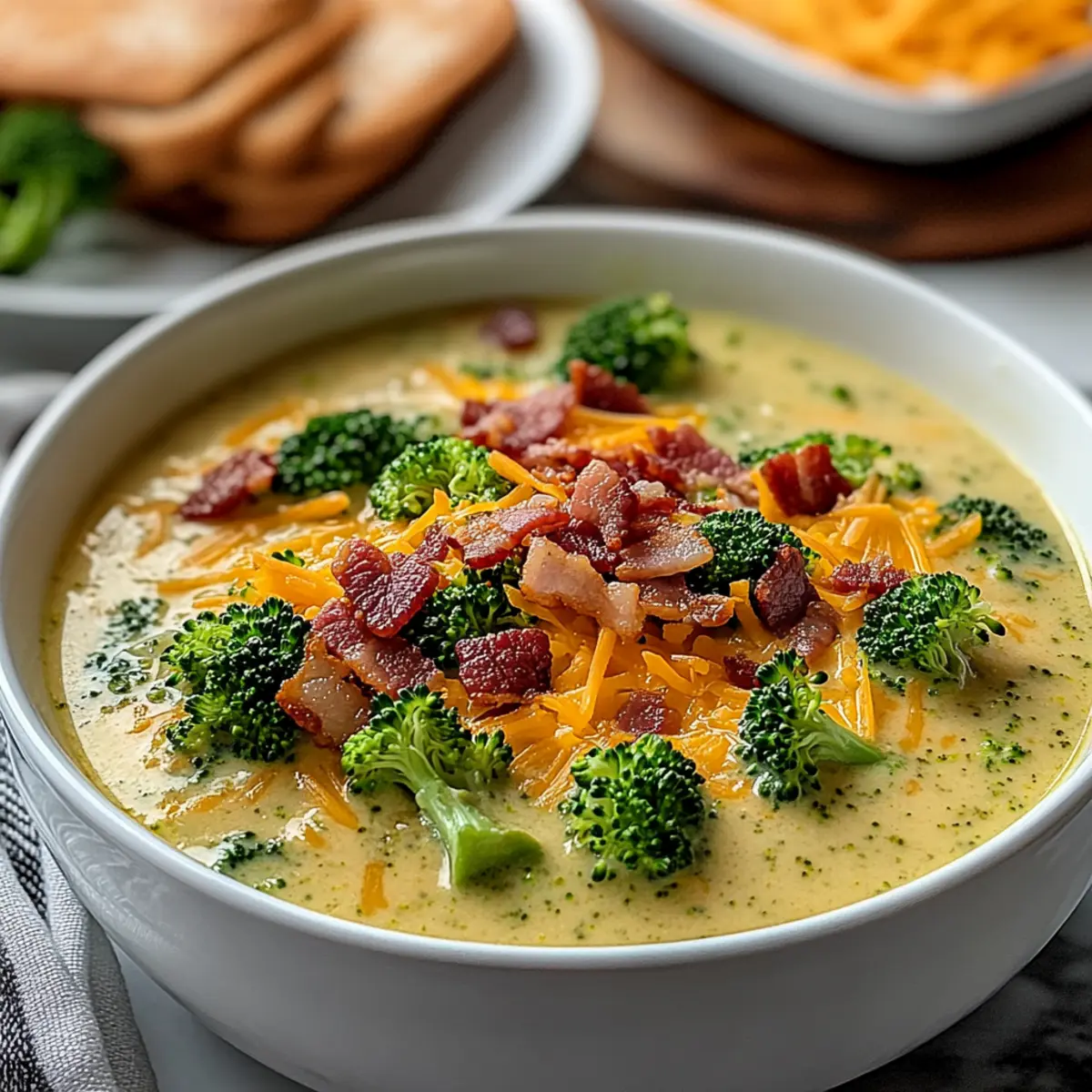 Loaded Broccoli Cheddar Soup: Your Ultimate Comfort in a Bowl