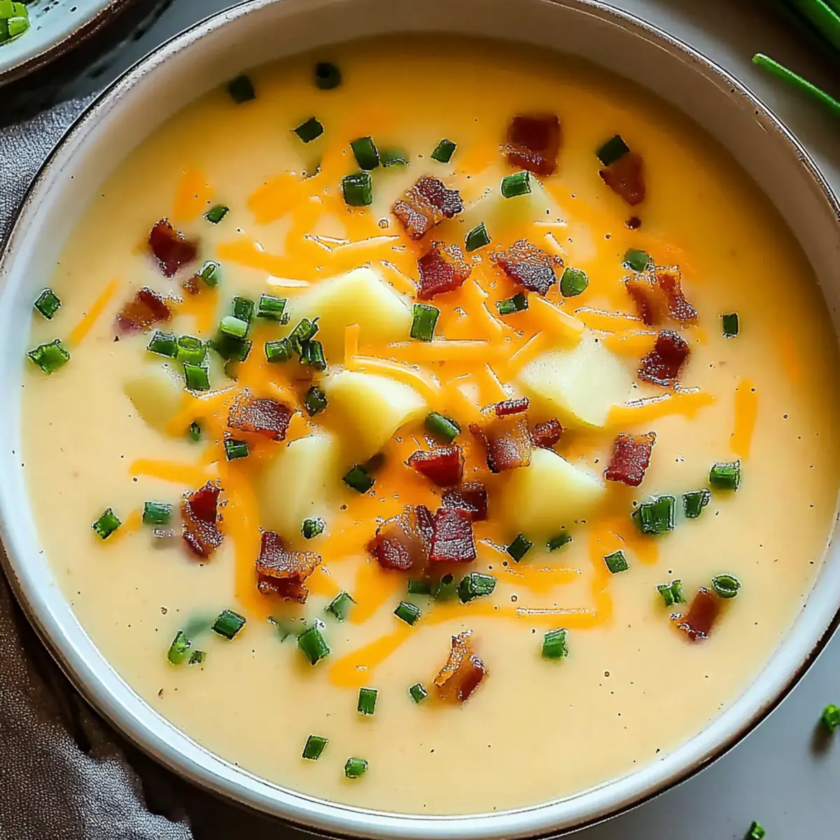 Indulge in Cozy Steakhouse Potato Soup Made Easy