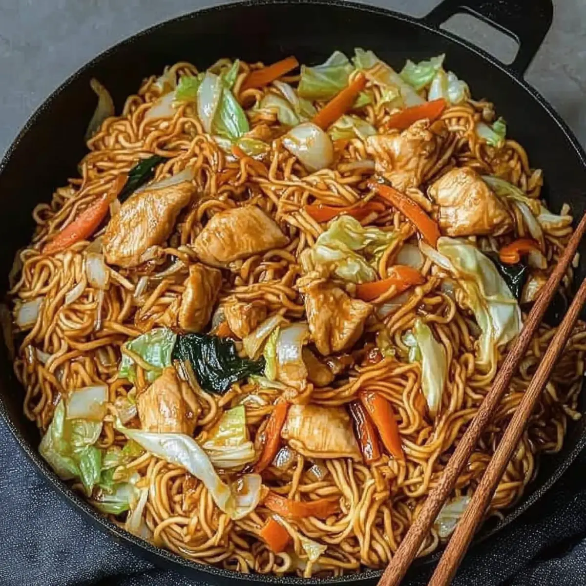 Quick and Tasty Chicken Chow Mein in Just 25 Minutes
