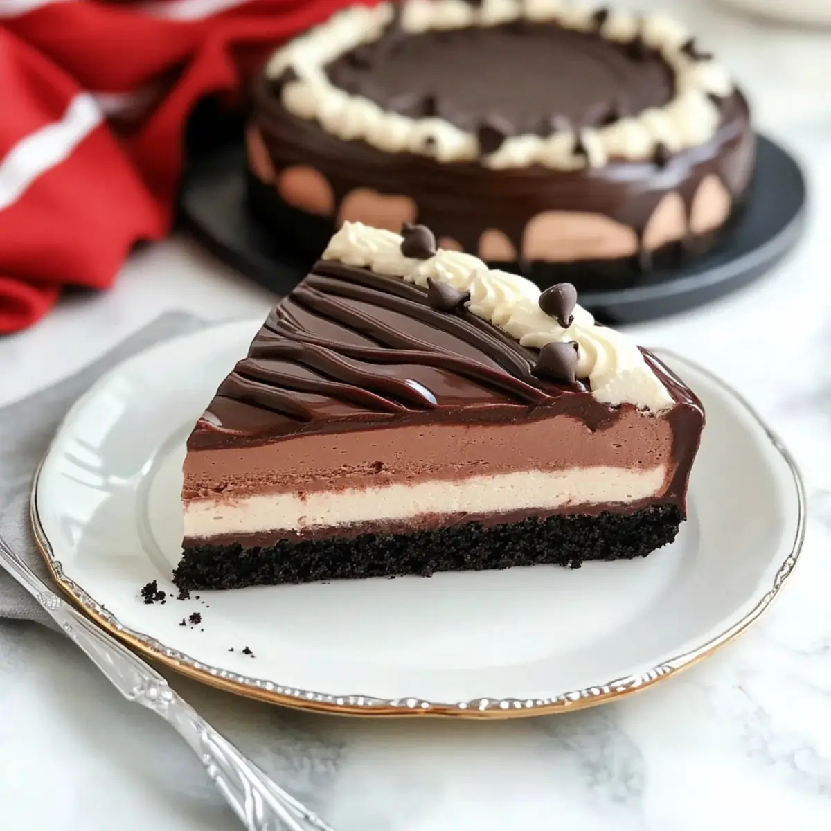 Decadent Black Tie Mousse Cake You Can Make at Home