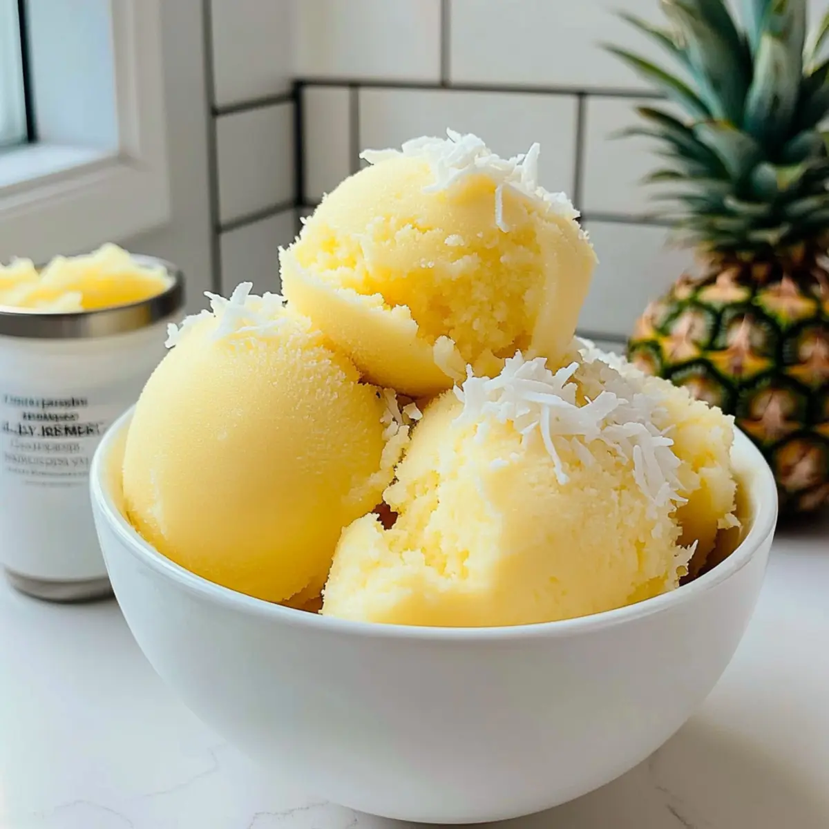 Ninja Creami Dole Whip: Refreshing Dairy-Free Delight