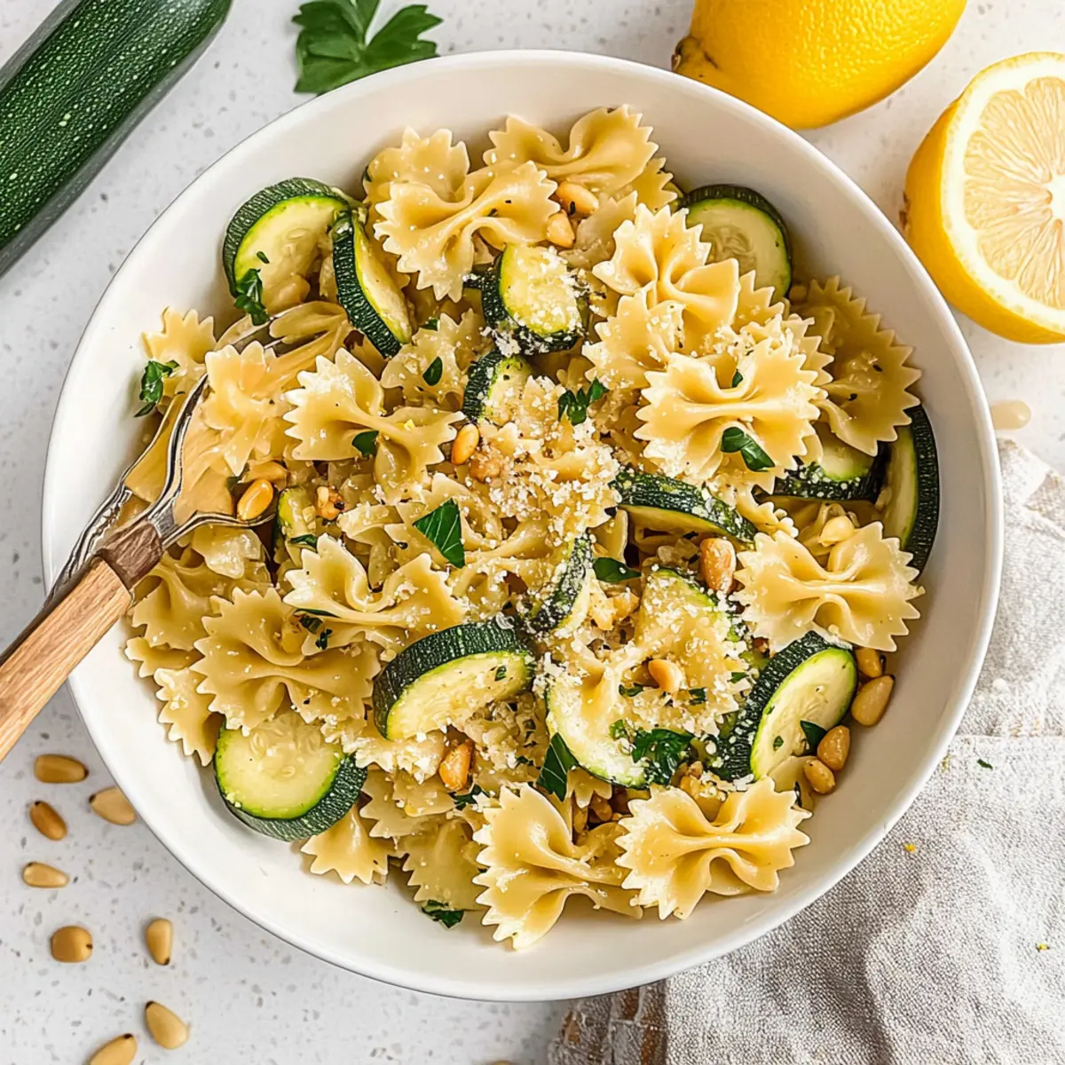 Zesty Lemon Zucchini Pasta for a Fresh Summer Feast