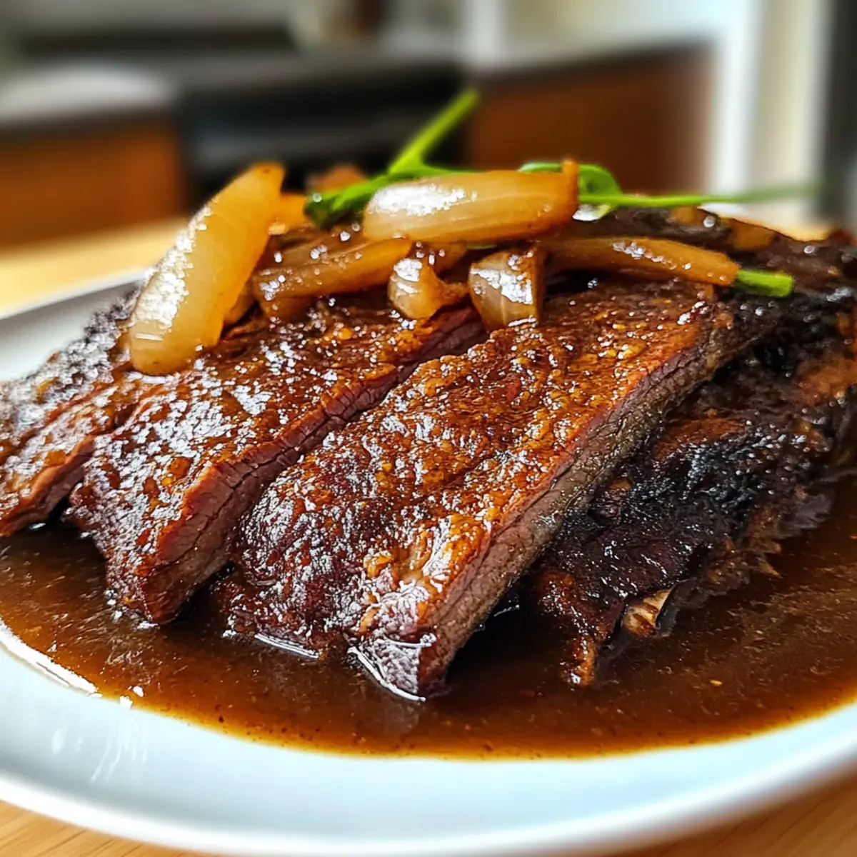 Melt-in-Your-Mouth Slow Cooked Beef Brisket for Cozy Nights