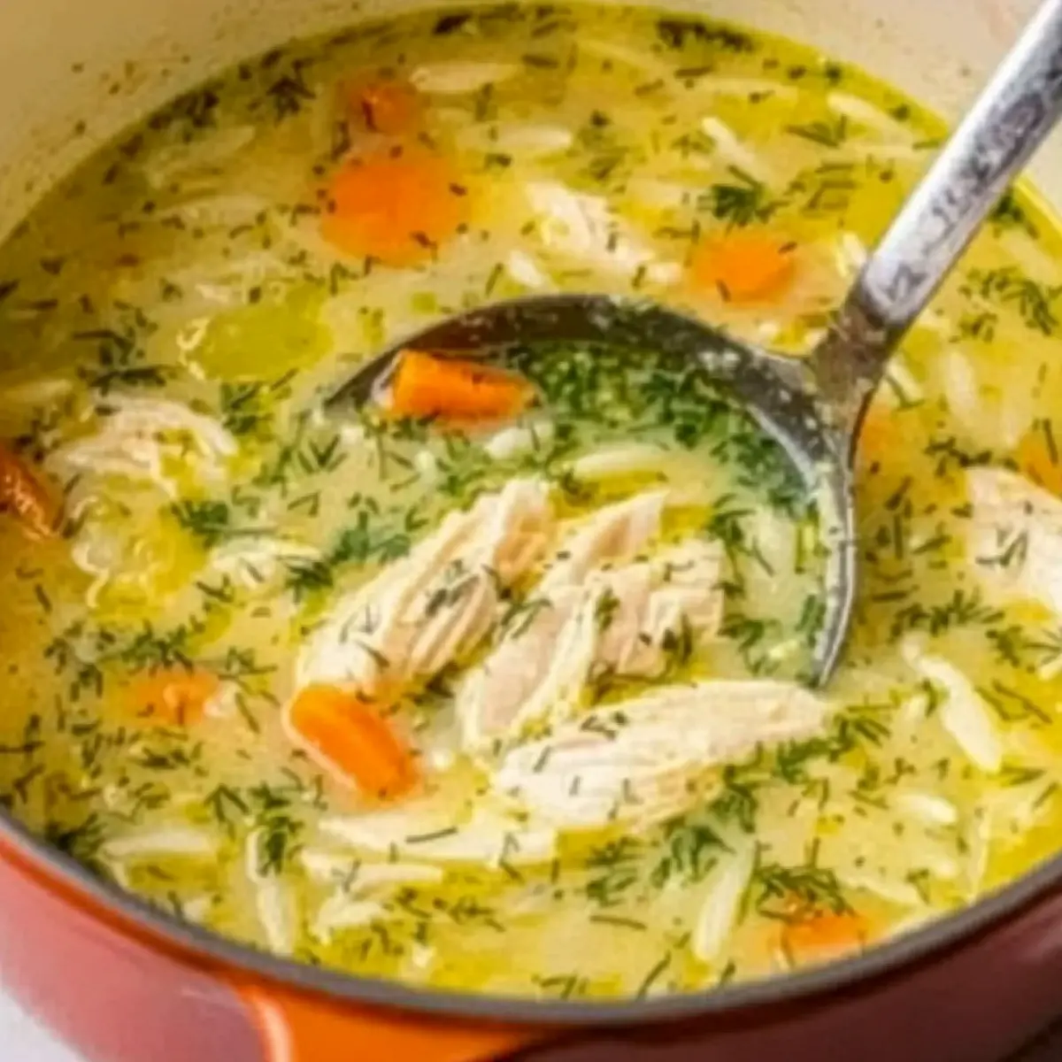 Lemon Chicken Orzo Soup: A Cozy Low-Fat Comfort Bowl