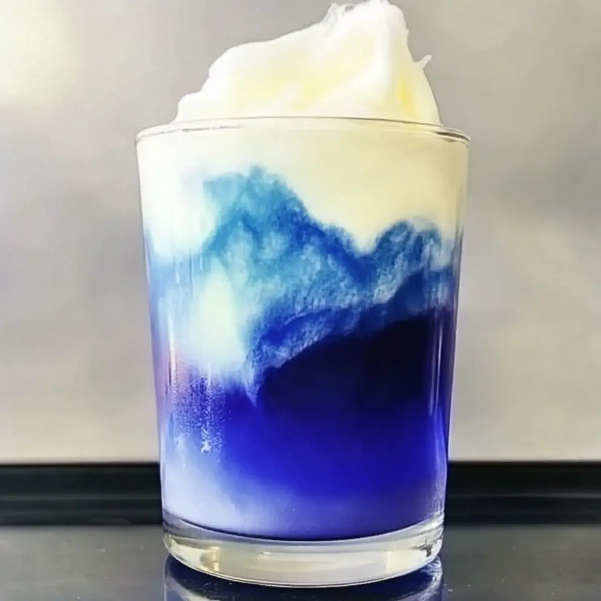 Iced Blue Tea Latte Recipe with Creamy Vanilla Twist