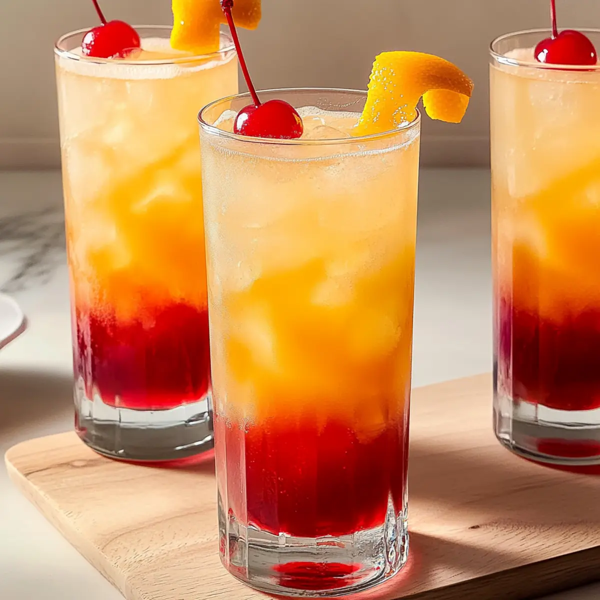 Sparkling Tequila Sunrise: A Refreshing Tropical Escape