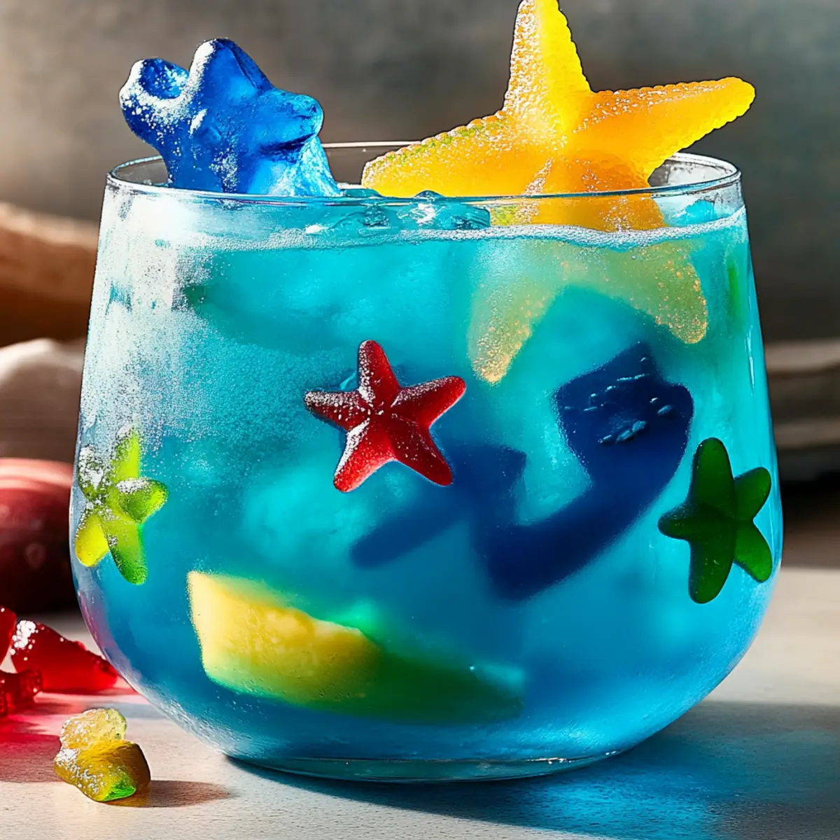 Under-The-Sea Spritz: A Colorful Summer Cocktail Adventure