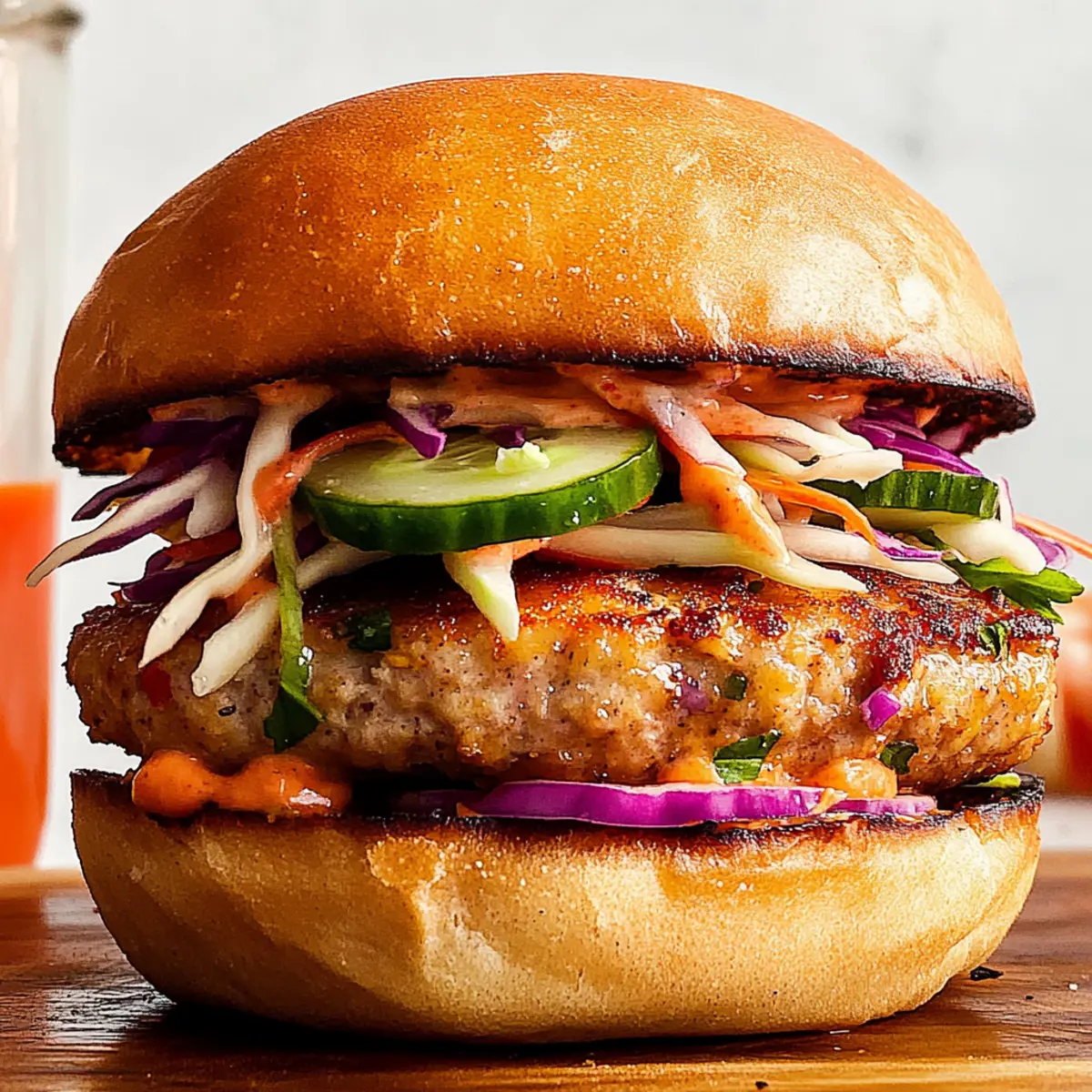Thai Sweet Chili Turkey Burger: A Flavorful Twist Awaits
