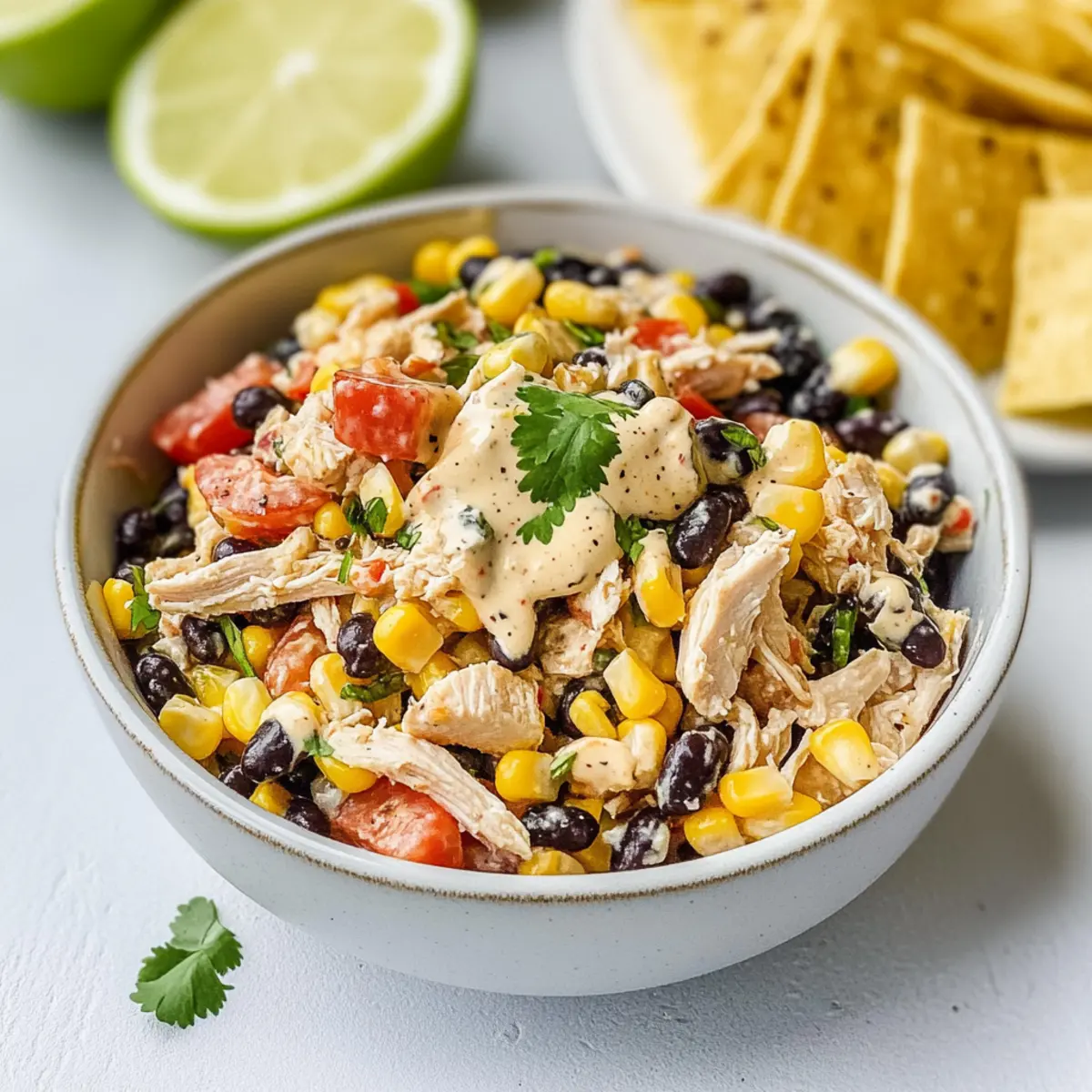 Southwest Chicken Salad: A Tasty High-Protein Meal Prep